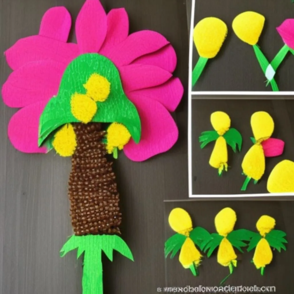 Jak zrobić kwiaty na palmę wielkanocną